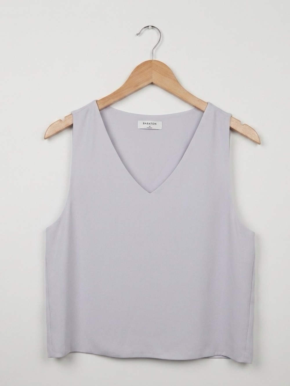 Aritzia Babaton Murphy Sleeveless V-Neck Blouse